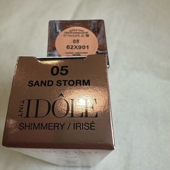 Lancôme Idôle Tint Long Wear Liquid Eyeshadow & Eyeliner Color 05 Sand Storm - Picture 4 of 4